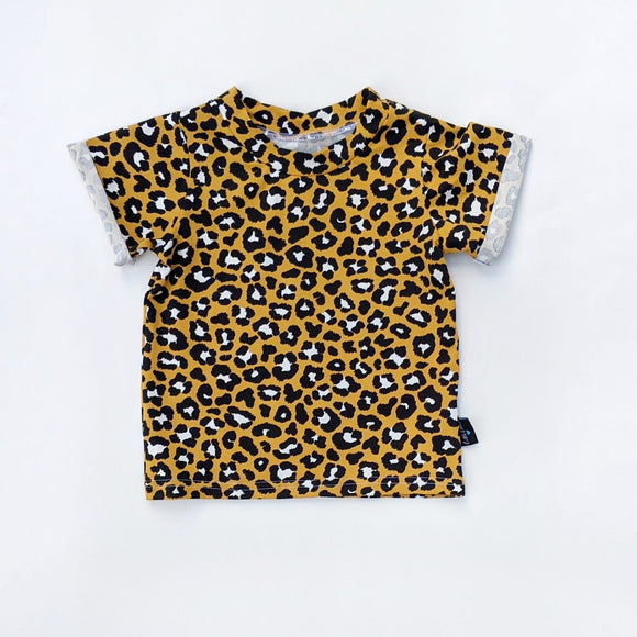 Mustard Cheetah T Shirt