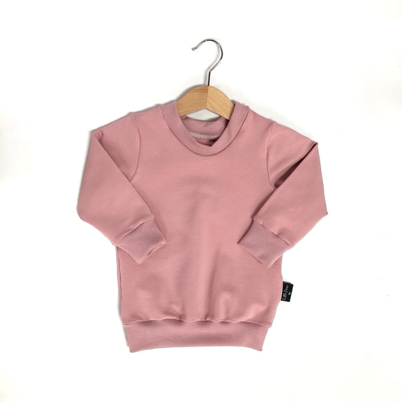 Little Earthlings Blush Pink Sweater (free name personalisation)