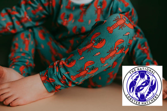 Santa Claws Lobster Leggings ( a collaboration with Padstow Lobster Hatchery)