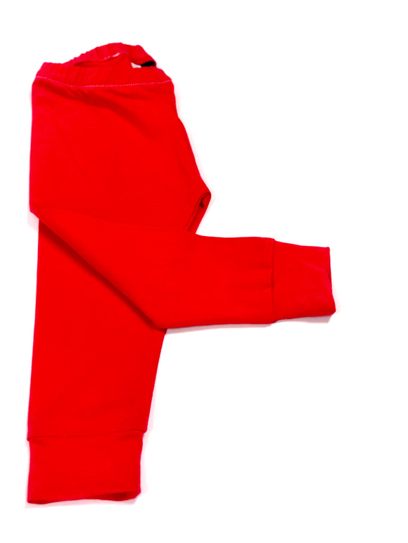 Plain Red Leggings