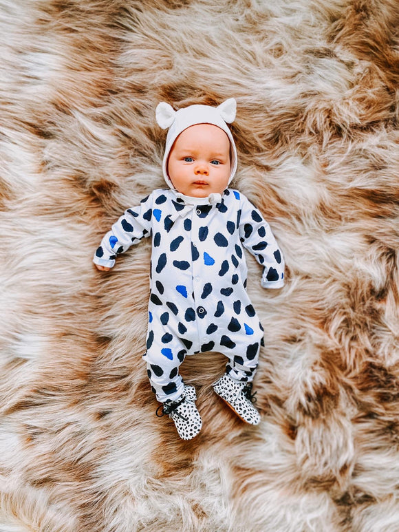 Dalmatian Spot Babygrow, 60% off